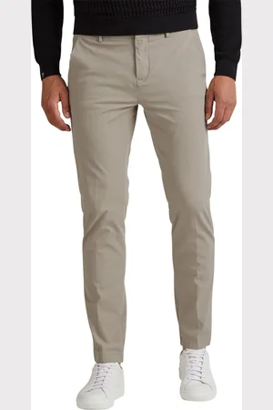 Vanguard Katoenen chino normale fit effen katoen