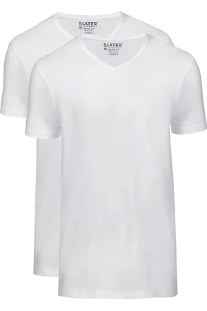 Slater V-hals t-shirt 2-pack