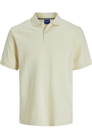 Jack&amp;jones Antique White poloshirt korte mouw