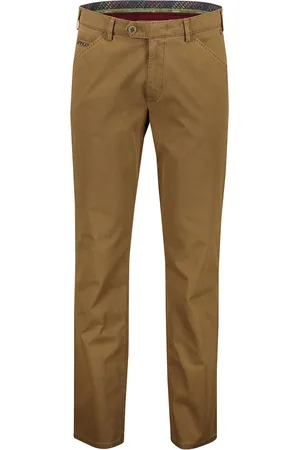 Meyer Chicago Perfect Fit chino flatfront effen