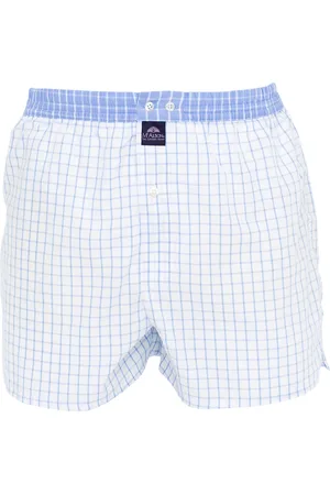 McAlson Boxershort ruit wit