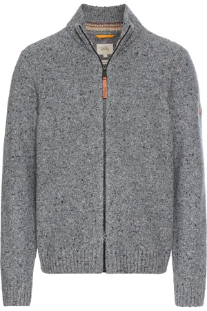 Camel Active Vest gemeleerd wijde fit