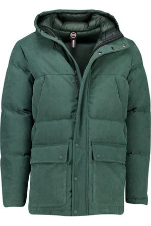 Colmar Jas effen ribstof slim fit polyester
