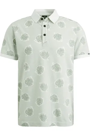 Vanguard Polo normale fit geprint katoen