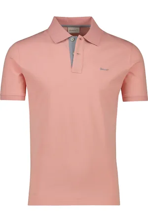 GANT Polo slim fit effen katoen