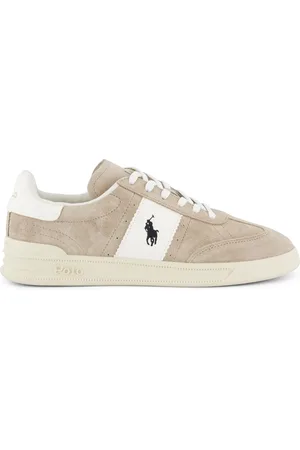 Ralph Lauren Sneakers wit met logo geprint