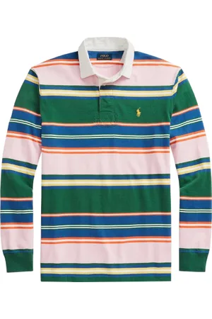 Ralph Lauren Polo normale fit multicolor gestreept katoen