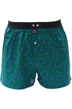McAlson McAlson boxershort donkergroen snoep