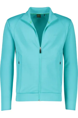 HUGO BOSS BOSS vest Skaz rits en rits zakken effen katoen