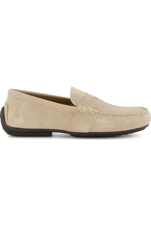 Ralph Lauren Bootschoenen effen leer