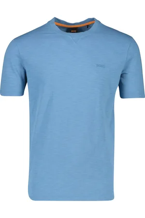HUGO BOSS BOSS T-shirts ronde hals effen katoen