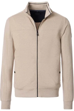 Casa Moda Vest katoen ronde hals