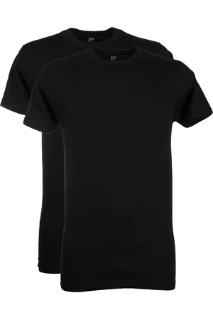 Alan Red Virgina t-shirt effen katoen 2-pack