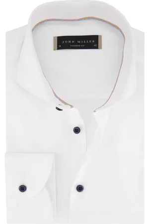 john miller Tailored Fit overhemd effen