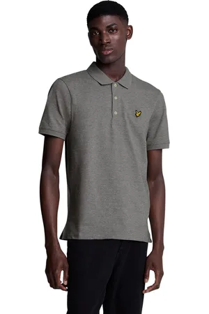 Lyle &amp; scott Polo slim fit gemêleerd katoen