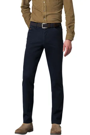 Meyer Chicago pantalon katoen effen normale fit