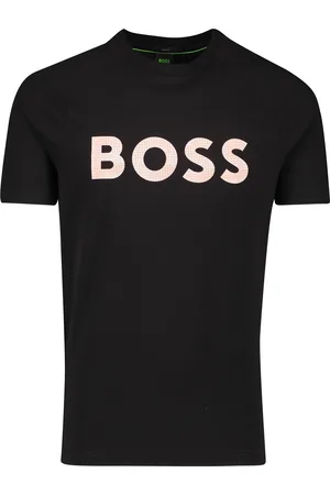 HUGO BOSS Boss Green Teebero t-shirt effen katoen normale fit