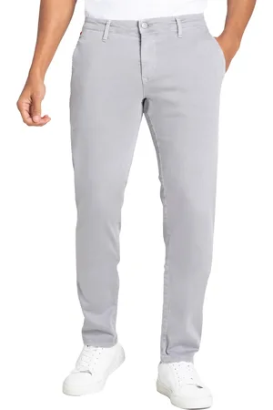 Mac Driver broek effen denim normale fit
