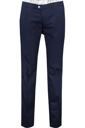 Brax Katoenen broek effen normale fit