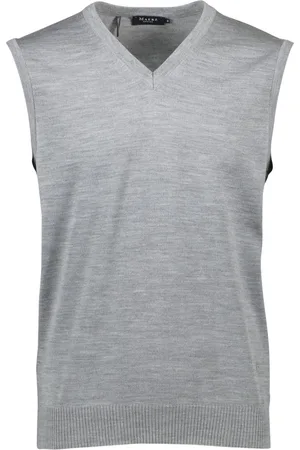 Maerz Slipover melange classic fit merinowol