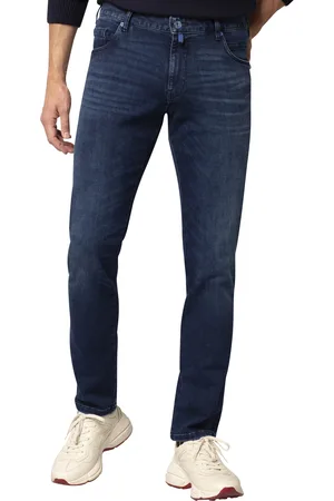 Meyer Nette jeans effen denim zonder omslag