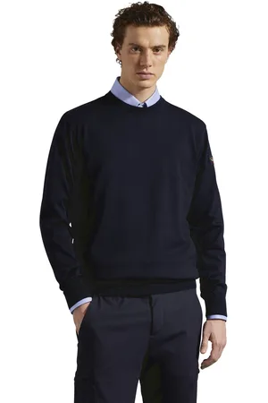 Paul &amp; Shark Pullover merino navy ronde hals