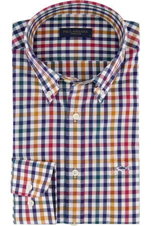 Paul &amp; Shark Overhemd multicolor geruit