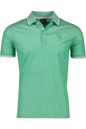 Paul &amp; Shark Polo met logo wijde fit effen katoen 3-knoops