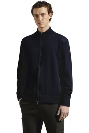 Paul &amp; Shark Vest rits wol navy