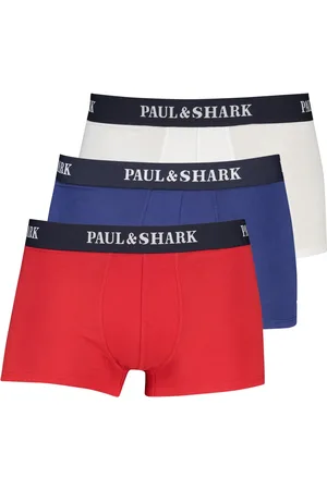Paul &amp; Shark Boxershort effen 3-pack