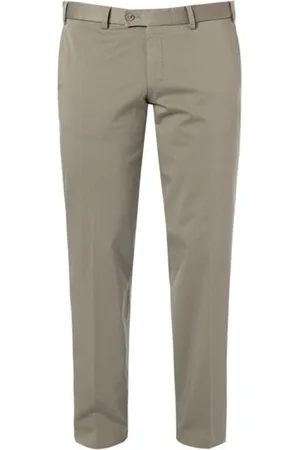 Hiltl Katoenen broek effen katoen Tilo
