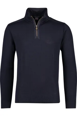 Paul &amp; Shark Navy trui Bretagne Cooltouch
