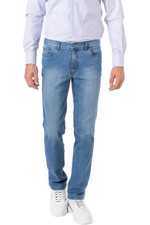 Hiltl Jeans Parker normale fit effen denim, stretch
