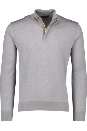 Paul &amp; Shark Sweater effen half zip