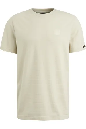 PME Legend™ T-shirt effen Jacquard Strip