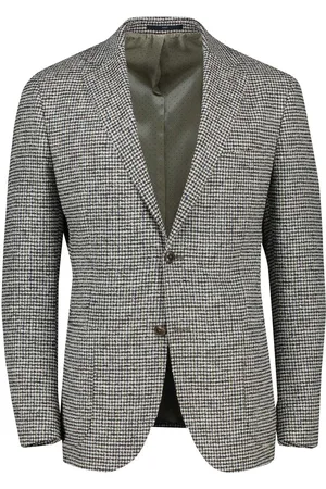 Dressler Sendrik colbert gemêleerd wol slim fit