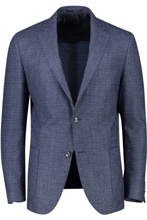 Dressler Gemêleerd wol slim fit colbert