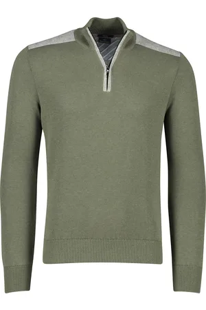 Paul &amp; Shark Katoenen trui half zip