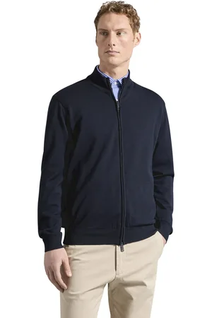 Paul &amp; Shark Vest ritssluiting merino
