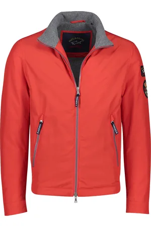 Paul &amp; Shark Winterjas effen rits wijde fit