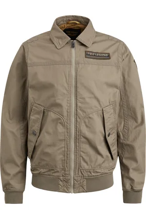 PME Legend™ Tussenjas effen rits normale fit katoen
