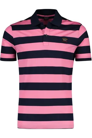 Paul &amp; Shark Polo wijde fit katoen gestreept