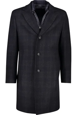 Dressler Winterjas geruit wol