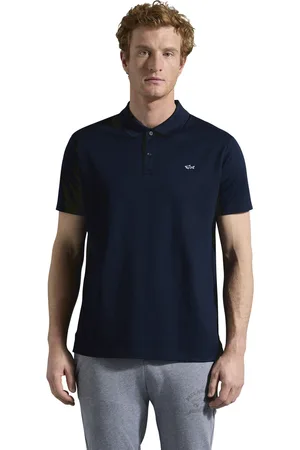 Paul &amp; Shark Polo katoen navy