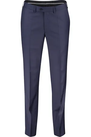 Dressler Pantalon mix en match effen wol pantalon mix en match effen wol normale fit