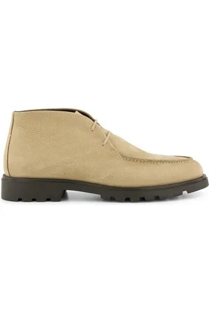 Giorgio Schoenen met donkere zool leer effen