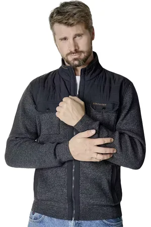 Casa Moda Outdoor vest uni wijde fit