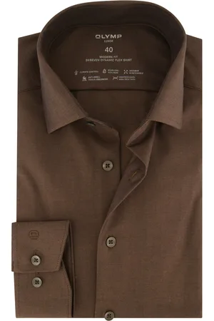 Olymp Business overhemd Luxor Modern Fit katoen, stretch