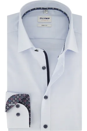 Olymp Overhemd slim fit geprint
