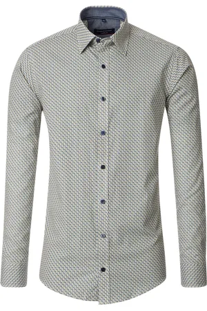 Casa Moda Casual Fit casual overhemd geprint katoen